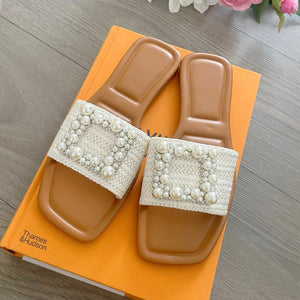 SANTORINI White Pearl Sliders